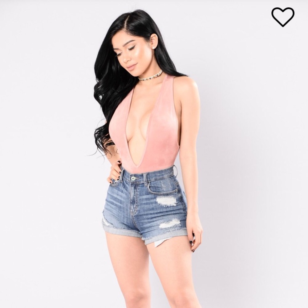 Easy Choice To Make Bodysuit - Mauve